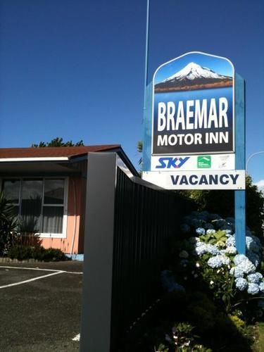 Braemar Motor Inn New Plymouth Buitenkant foto
